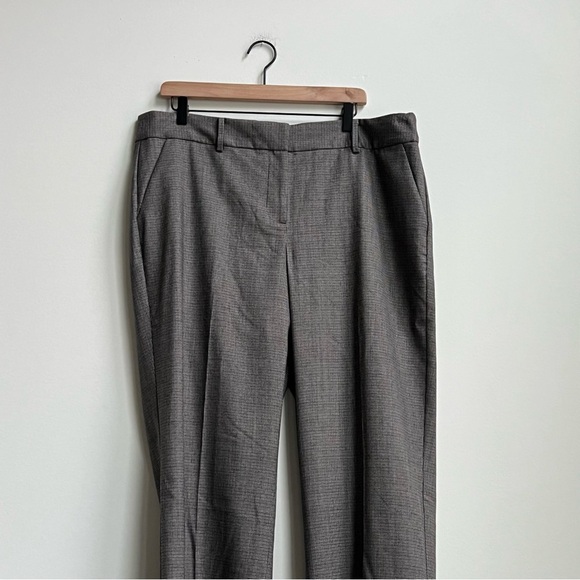 NWT Talbots Newport Houndstooth Trouser Pants Wool 16 Academia Professional - Picture 3 of 15
